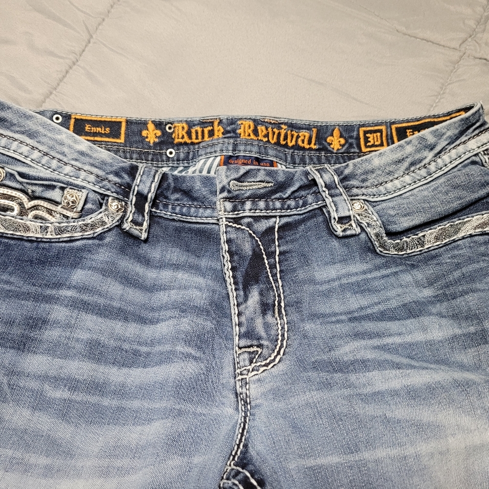 Rock Revival Jeans, size 30, Easy Crop